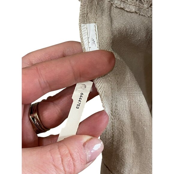 Extenzo Paris Beige Lace-Accent Womens Jacket Size 40 - Picture 11 of 12